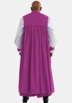 Nexora Clergys Adonai 33-Button Chimere in Red and Purple - Image 6