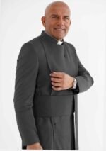 Nexora Clergys Adrian Cassock – Classic Black Anglican Robe for Men - Image 2