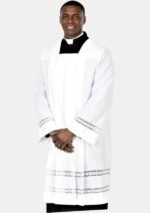 Nexora Clergys Angelic Square Neck Lace Surplice