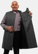 Nexora Clergys Men’s Clergy Apron – Goodness of God Edition in Black - Image 3