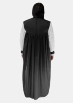 Nexora Clergys 3-Stripe Black Clerical Chimere for Women - Image 3