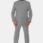 Nexora Clergys Azriel Grey Pastor Suit