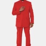 Nexora Clergys Barzillai Red Pastor Suit