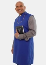 Nexora Clergys Men’s Clergy Apron – Goodness of God Edition in Blue - Image 2