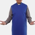 Nexora Clergys Men’s Clergy Apron – Goodness of God Edition in Blue